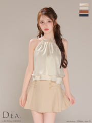 【DEA.by ROBE de FLEURS オフショルダー フレアミニドレス 予約商品【1月上旬入荷予定】【DEA.by ROBE de FLEURS/ディア