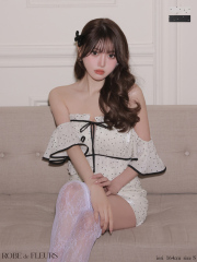 オフショルダードレス｜ROBE de FLEURS オフィシャルウェブショップ