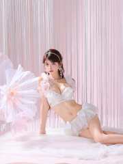Deco Lingerie 48 (DL48)(A1)/white×pink