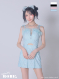 【XSサイズあり】Balletcore sexy cat setup mini dress (anier4042)/blue