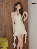 【XSサイズあり】　haze offshoulder mini dress (anier4062)