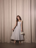 ★予約商品★【11月下旬頃入荷予定】【Lサイズあり】charmer jacquard back ribbon long dress(LF4635)