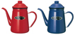 ホーロー製ケトル・ポット  細口ホーローポット1L（レッド,ブルー,ホワイト）【Kalita/52111/52113/52115】