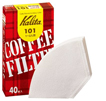 ホワイト　40枚入　103濾紙　【Kalita/15027】