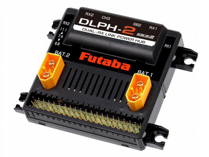 Futaba デュアルRXリンクパワーハブ DLPH-2