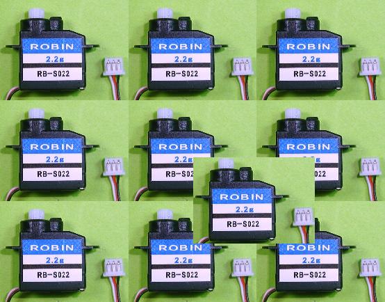 ROBIN 2.2g RB-S022 （S-FHSS 注意） MF (Molex Pico） 10個