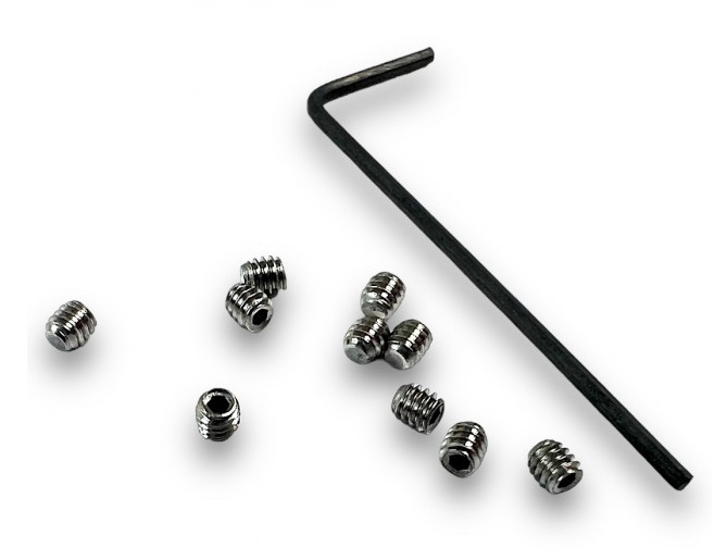 RC-Factory Allen wrench + set screw (10個) D26