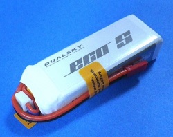 Dualsky 25-50C放電 11.1V1000mAh XP01003ECO 白