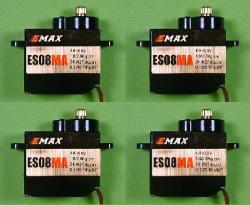 EMAX 12g ES08MA II メタル ４個