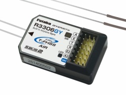Futaba ジャイロ内蔵受信機 R3306GY (T-FHSS Air)