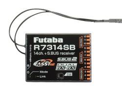 Futaba 2.4G 受信機 R7314SB （FASSTest）