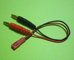 RC JST充電ケーブルワイヤ　4.0 mm バナナプラグコネクタ充電リード JST充電ケーブルワイヤ 4 0 mm バナナプラグコネクタ充電リード