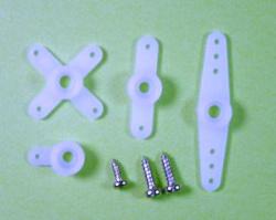 ROBIN 3.7g/4.4サーボS037/S044用ホーンセット(Power-HD可)