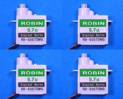 ROBIN 5.7g RB-S057DMG メタル・デジタル ４個
