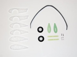 RC-Factory 80cmクラス用 湾曲カーボン脚セット SP01