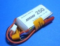 Dualsky 30C放電 7.4V250mAh XP02502ECO 白