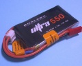 Dualsky 50C放電 7.4V550mAh XP05502ULT 黒