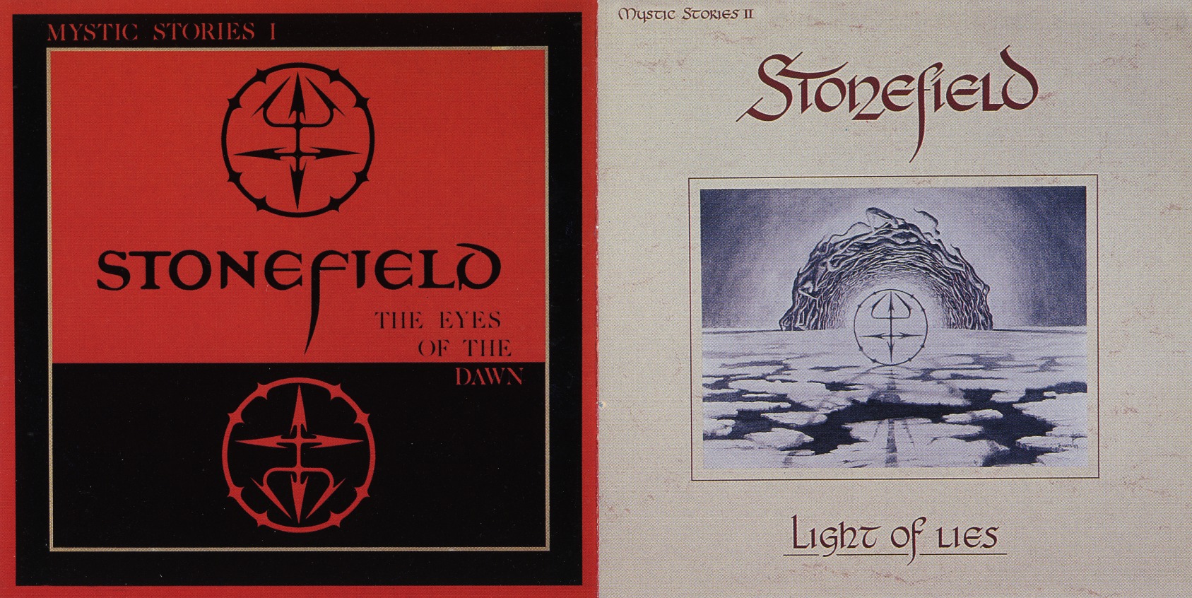 STONEFIELD (Switzerland) / The Eyes Of The Dawn + Light Of Lies (collector's item)