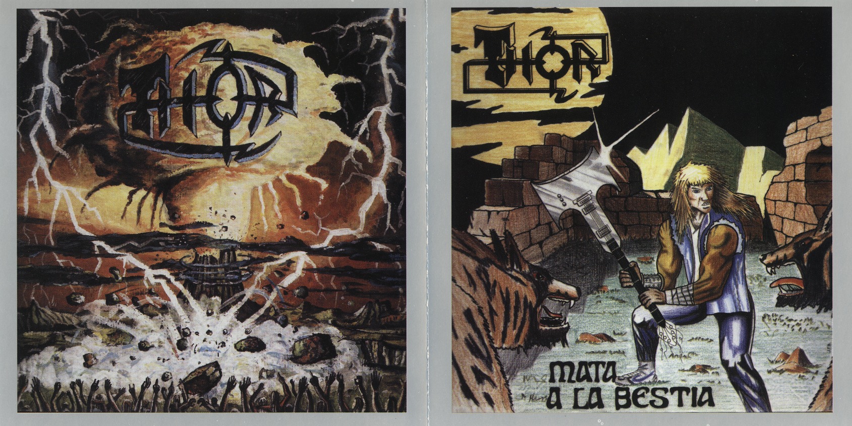 THOR (Spain) / Thor + Mata A La Bestia (collector's item)