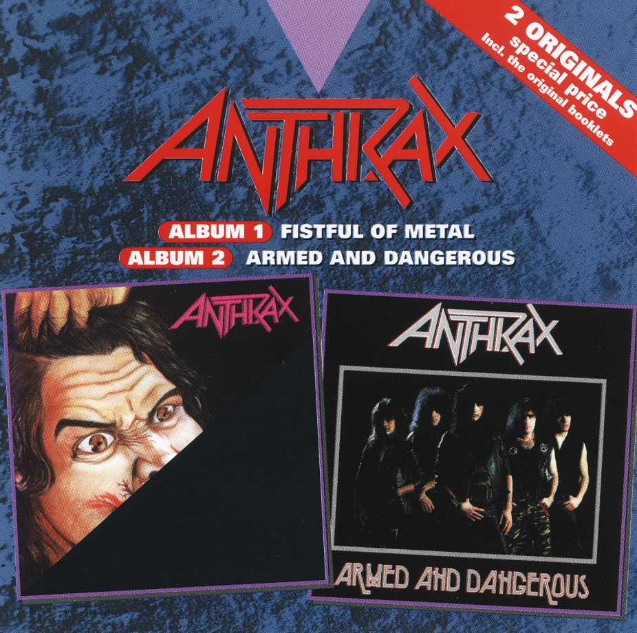 ANTHRAX (US) / Fistful Of Metal + Armed And Dangerous (2CD)