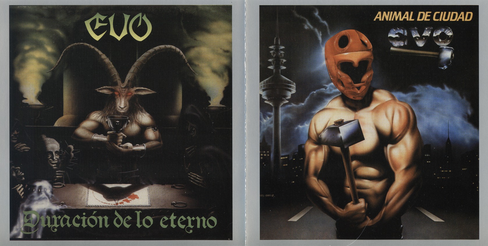 EVO (Spain) / Animal De Ciudad + Duracion De Lo Eterno (collector's item)