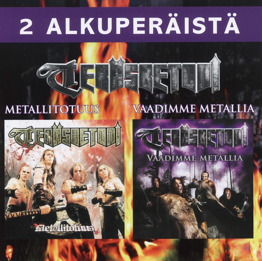 TERASBETONI (Finland) / Metallitotuus + Vaadimme Metallia (2CD)