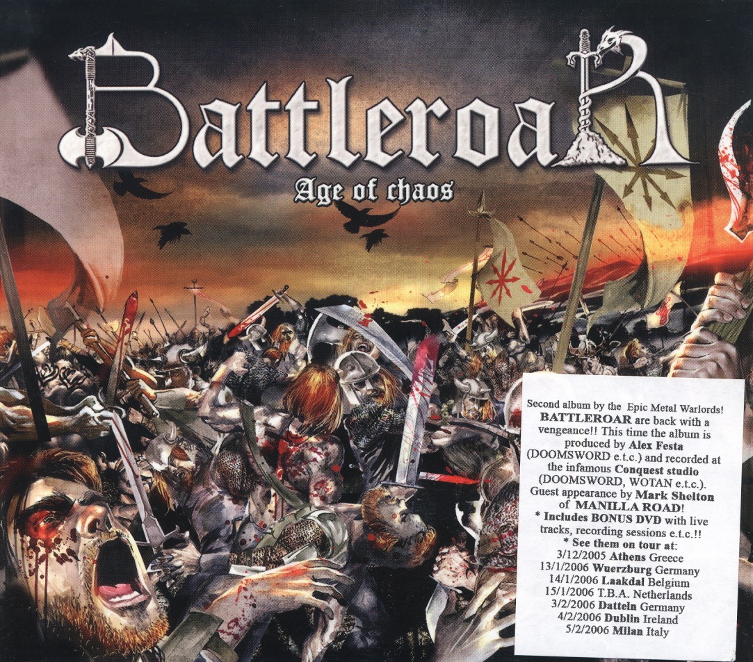 BATTLEROAR (Greece) / Age Of Chaos (CD+DVD)