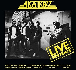 ALCATRAZZ (US) / Live Sentence (2016 reissue CD+DVD)
