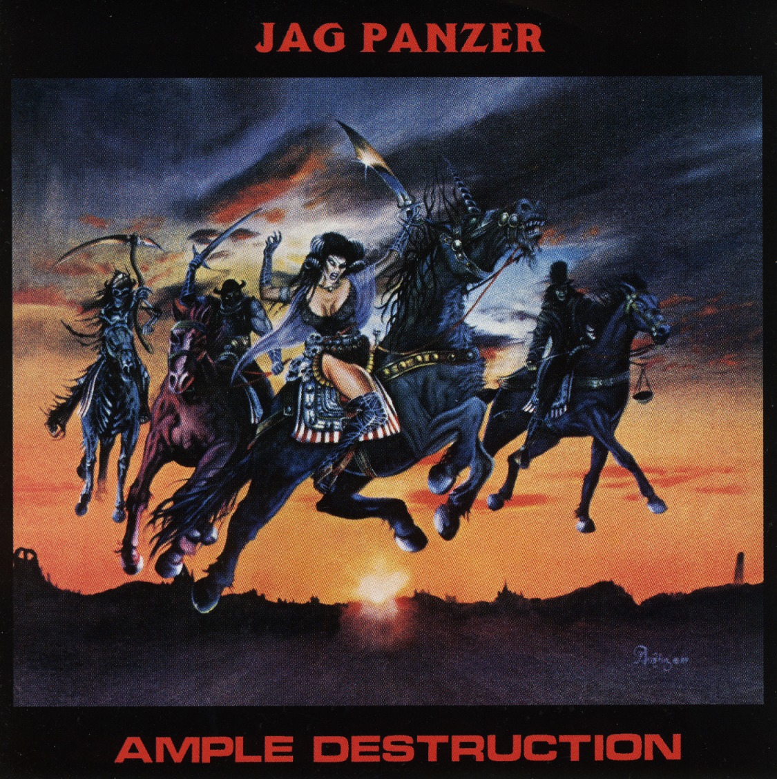 JAG PANZER (US) / Ample Destruction (collector's item)