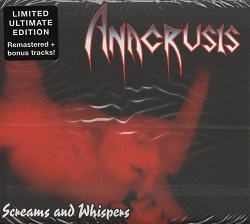 ANACRUSIS (US) / Screams And Whispers + 3 (2019 reissue)
