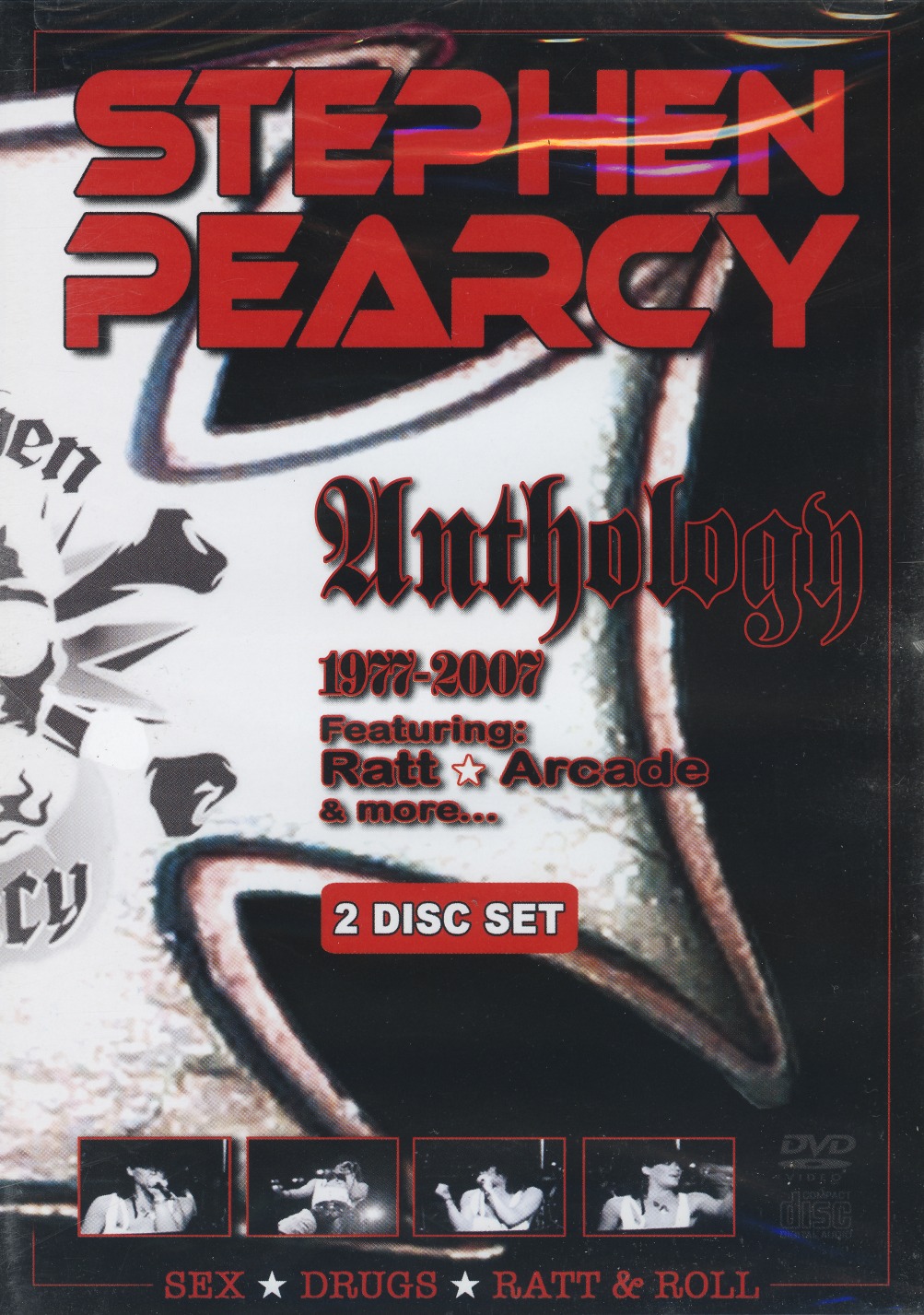 STEPHEN PEARCY (US) / Anthology 1977-2007 (DVD+CD)