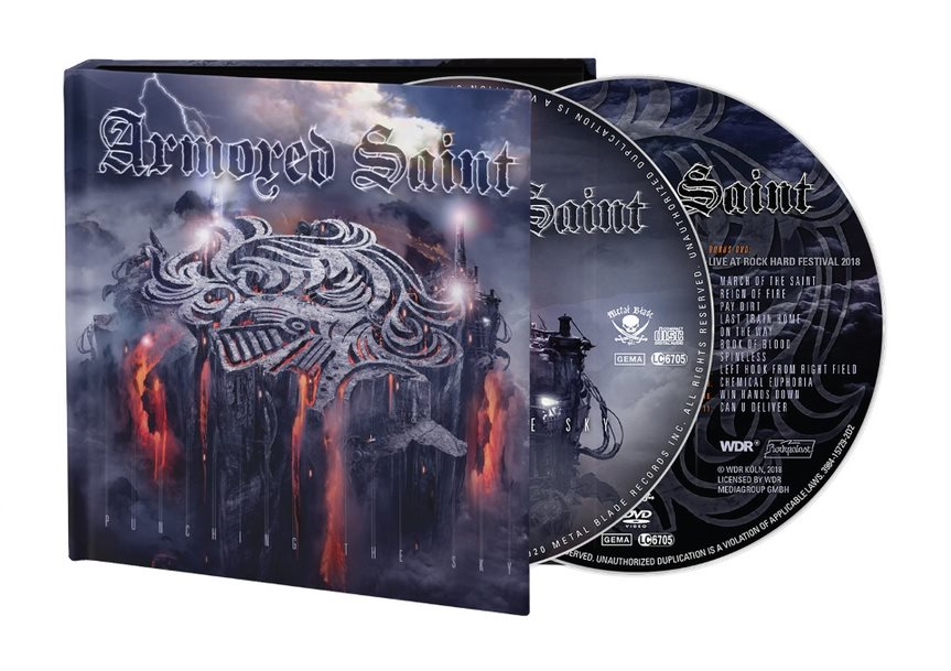 ARMORED SAINT (US) / Punching The Sky (Deluxe digibook edition CD+DVD)
