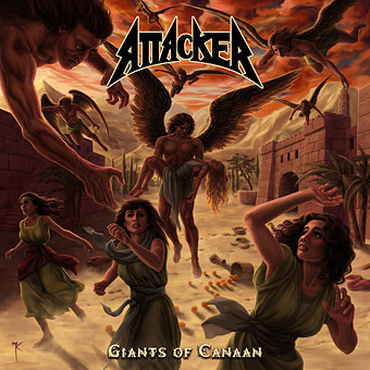 ATTACKER (US) / Giants Of Canaan