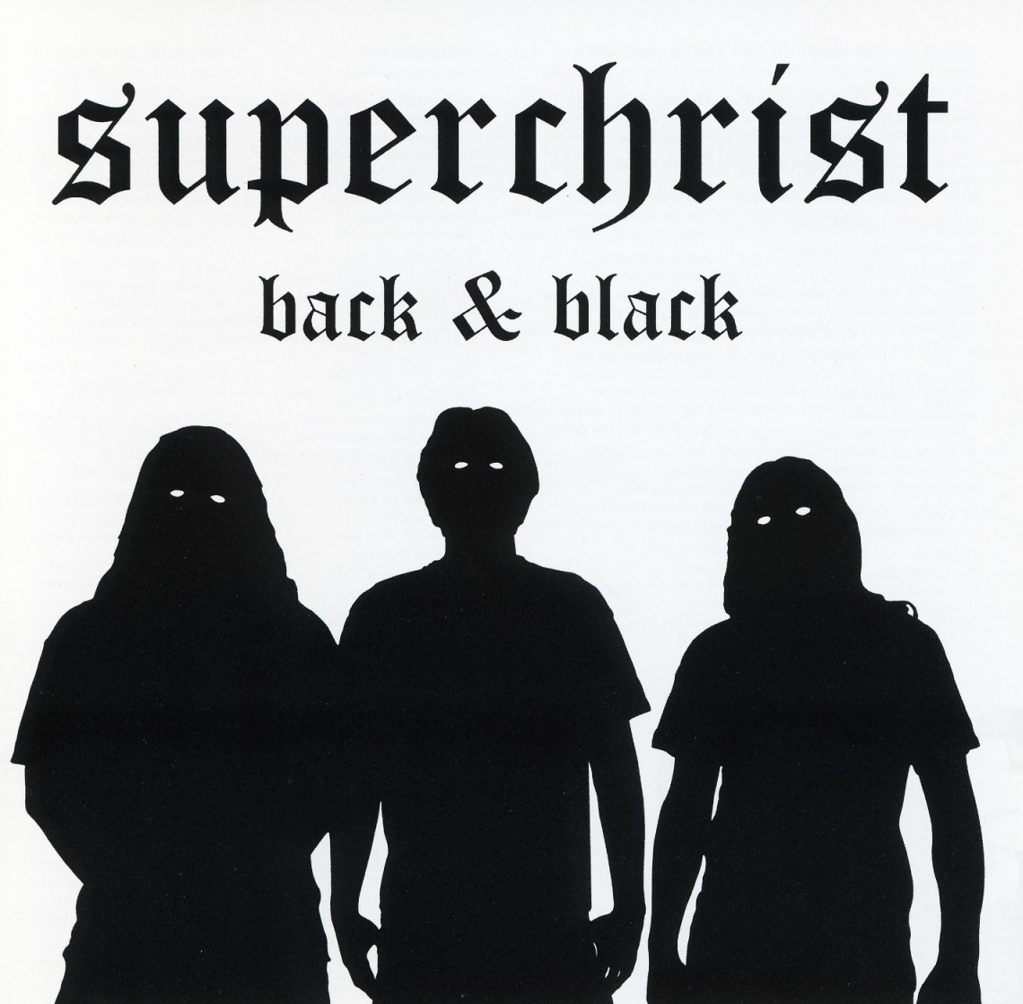 SUPERCHRIST (US) / Back & Black