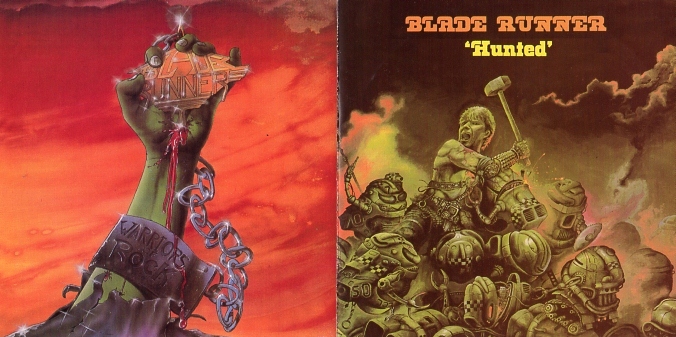 BLADE RUNNER (UK) / Hunted + Warriors Of Rock (collector's item)