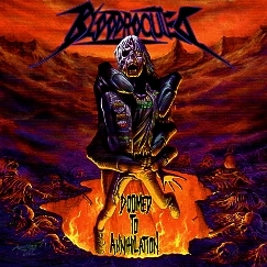 BLOODROCUTED (Belgium) / Doomed To Annihilation