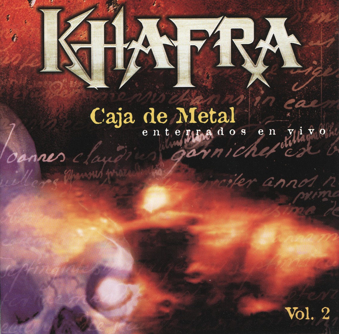KHAFRA (Mexico) / Caja De Metal-Enterrados En Vivo Vol.2