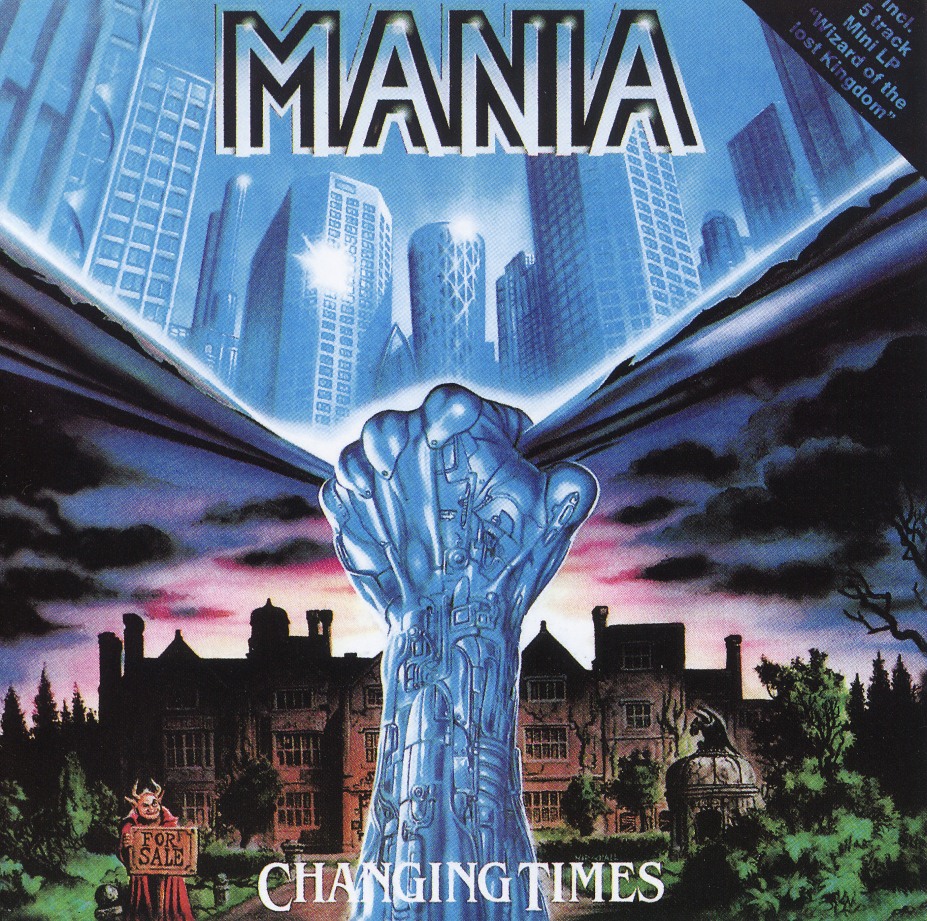 MANIA (Germany) / Changing Times + Wizard Of The Lost Kingdom (collector's item)
