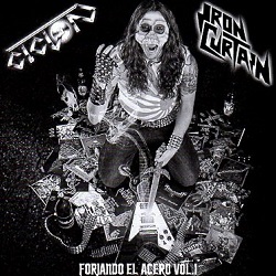CICLON (Spain) & IRON CURTAIN (Spain) / Forjando El Acero Vol.I (7"EP)
