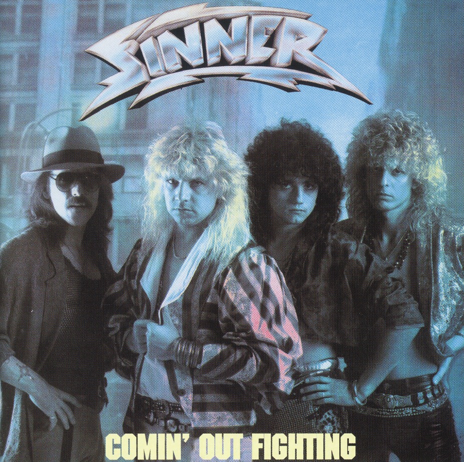 SINNER (Germany) / Comin' Out Fighting (collector's item)