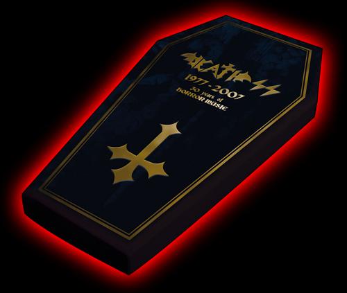 DEATH SS (Italy) / 1977 - 2007: 30 Years Of Horror Music (Limited 2DVD coffin shaped box set)