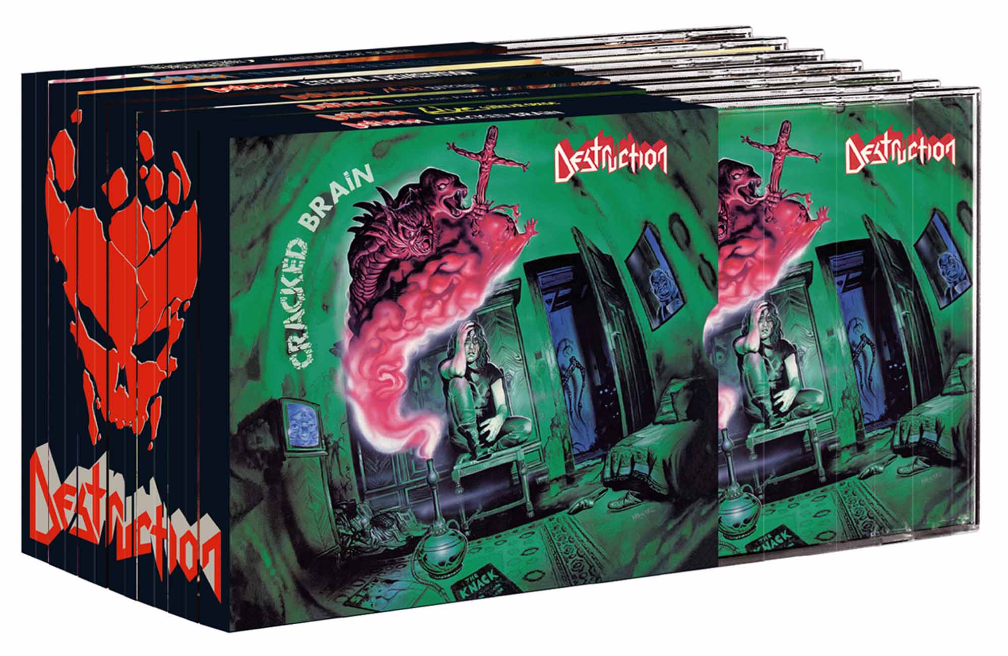 DESTRUCTION (Germany) / 2018 High Roller Records reissues (special 7CD complete set)