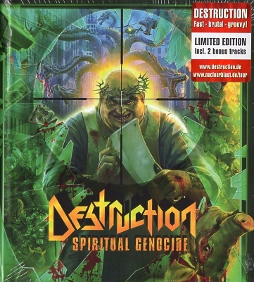 DESTRUCTION (Germany) / Spiritual Genocide + 2 (Limited digibook edition)