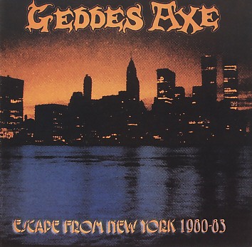 GEDDES AXE (UK) / Escape From New York 1980-83 (collector's item)
