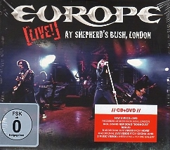 EUROPE (Sweden) / Live! - At Shepherd's Bush, London (CD+DVD)