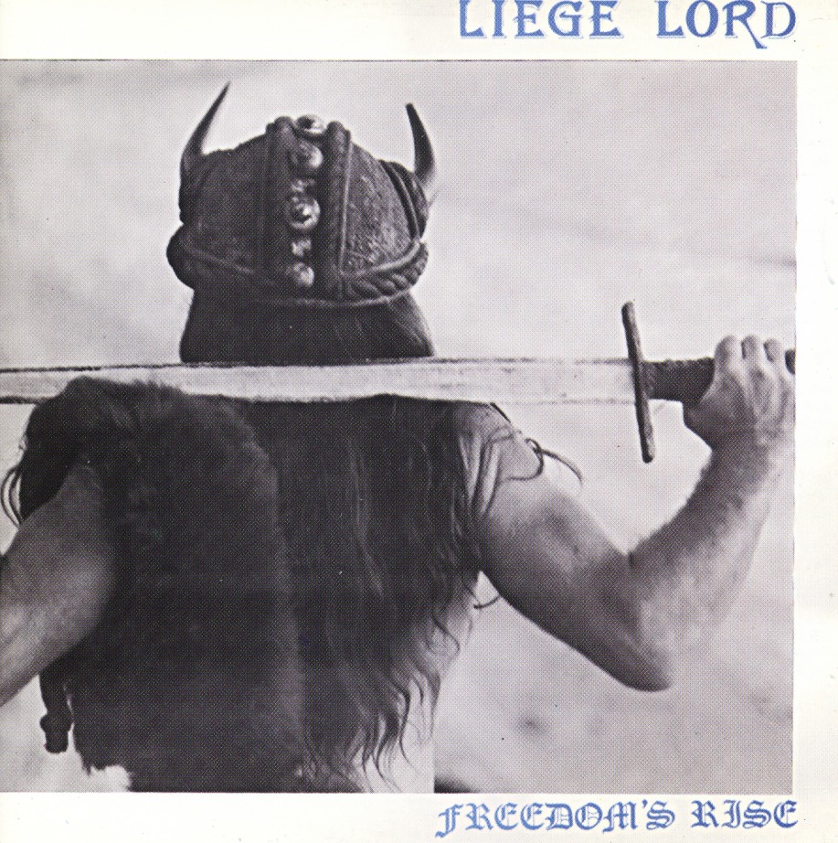LIEGE LORD (US) / Freedom's Rise (original cover) (collector's item)