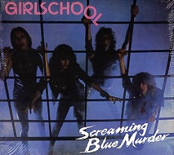 GIRLSCHOOL (UK) / Screaming Blue Murder + 1 (2017 reissue)