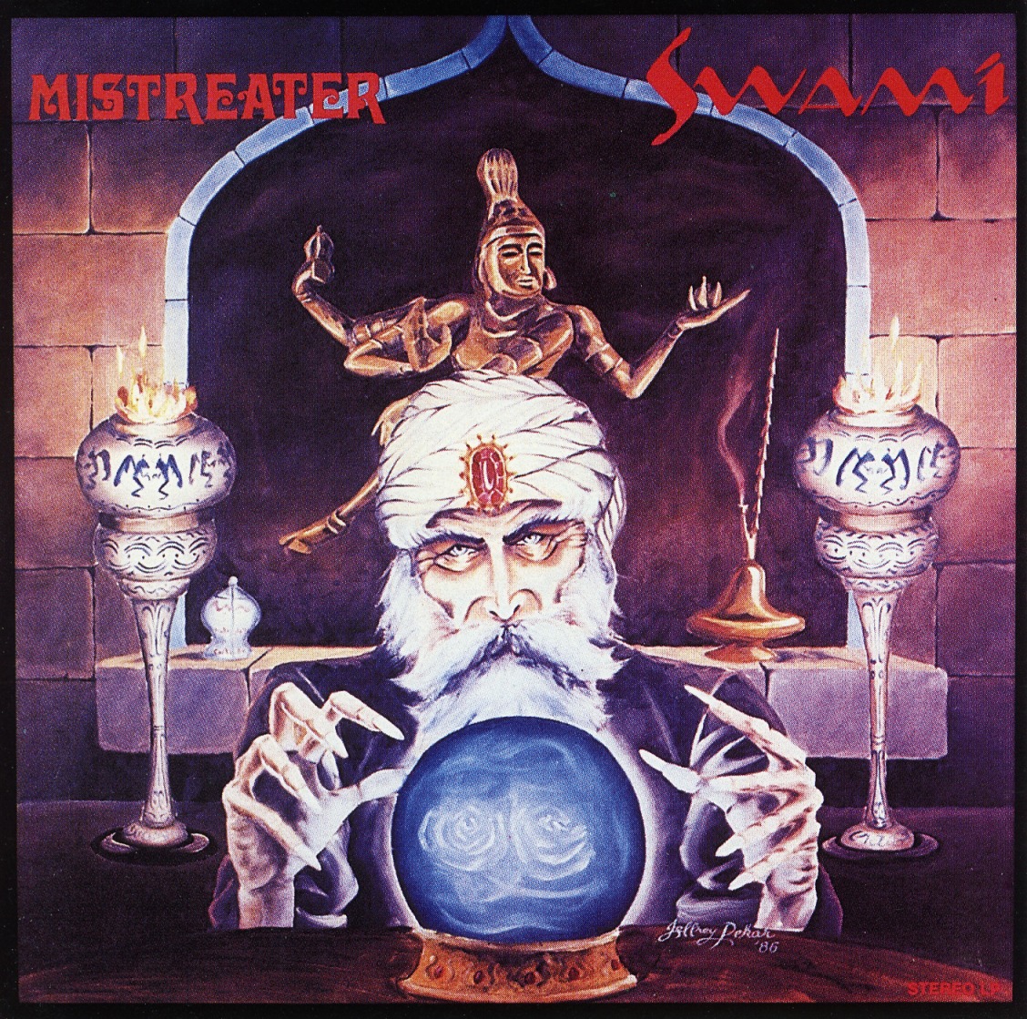 MISTREATER (US) / Hell's Fire + Swami (collector's item)