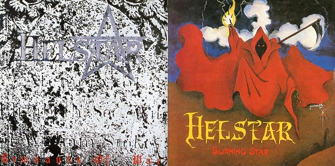 HELSTAR (US) / Burning Star + Remnants Of War (collector's item)