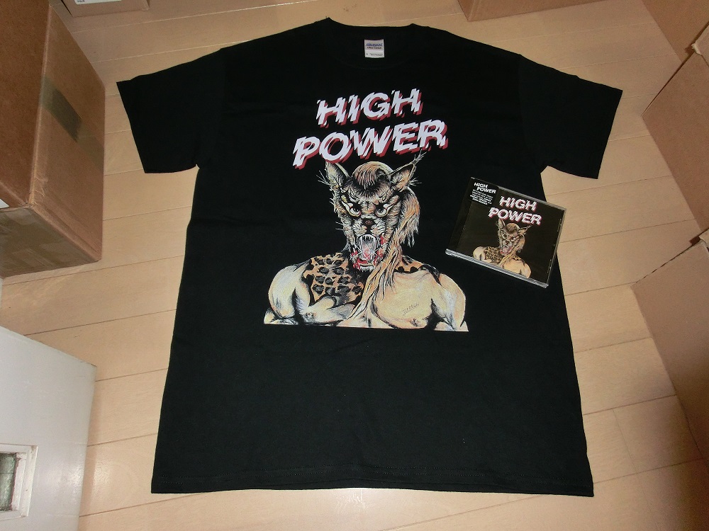 HIGH POWER (France) / High Power (2015 reissue with T-Shirt)